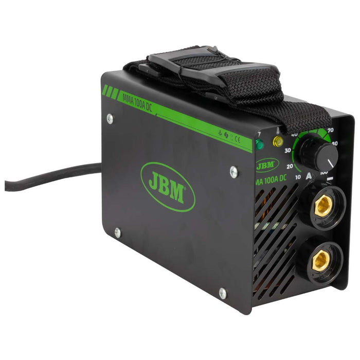 SOLDADORA INVERTER MMA 100A DC + CASCO PARA SOLDADURA CON REGULADOR MANUAL