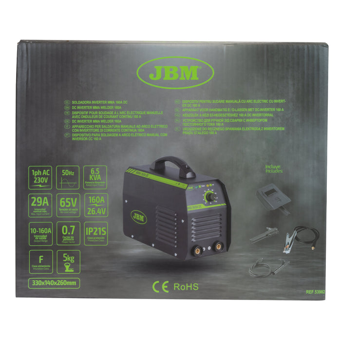 SOLDADORA INVERTER MMA 160A DC
