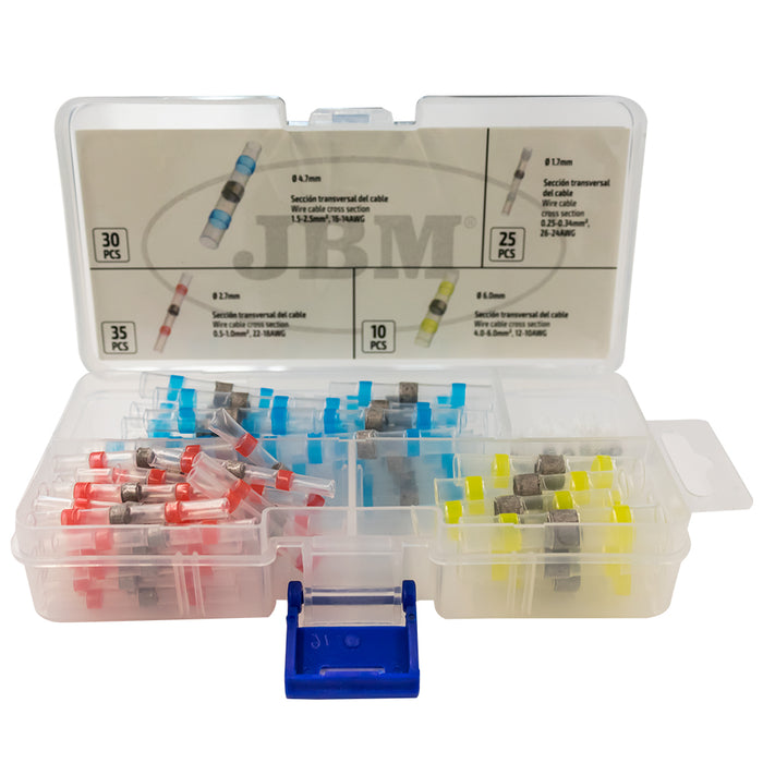 SET DE MANGUITOS DE SOLDADURA TERMORETRÁCTILES 100PCS