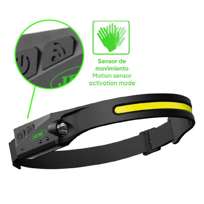 LAMPE FRONTALE LED RÉGLABLE - 350LM