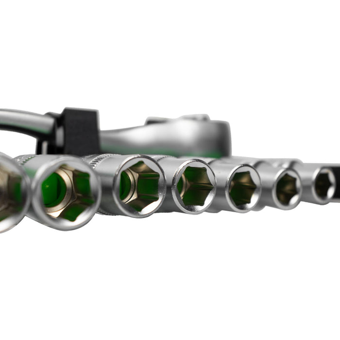 CARRACA DE 72 DIENTES CON VASOS HEXAGONALES 1/2"