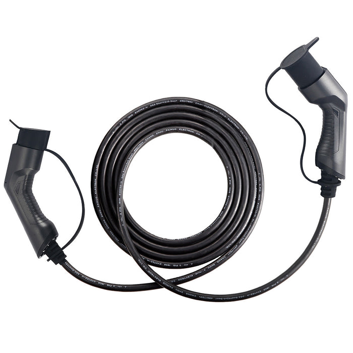CABLE DE CARGA PARA COCHE ELÉCTRICO, 3.6KW, 16 A, TIPO 2 A TIPO 2 (MONOFÁSICO)