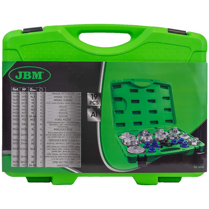 PROMO: EXTRACTOR FILTRO + JUEGO DE VASOS PARA TAPONES CÁRTER + JUEGO DE EXTRACTORES