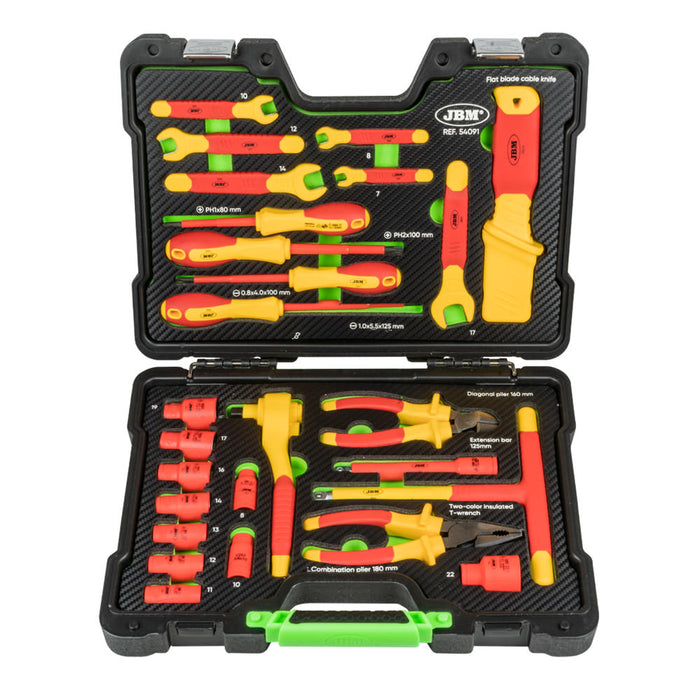 VDE INSULATED TOOL CASE 26 PCS + JACKET L