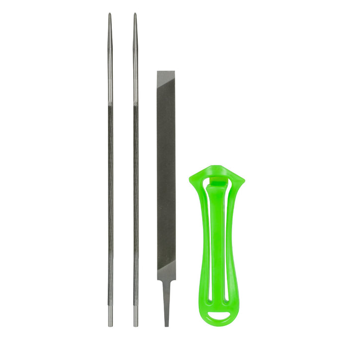 ENSEMBLE DE KITS DE LIMES À CHAÎNE POUR SCIE À CHAÎNE