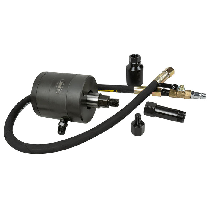 EXTRACTOR DE INYECTORES NEUMÁTICO + JUEGO DE 3 ADAPTADORES + PISTOLA DE IMPACTO 1/2" 1000NM