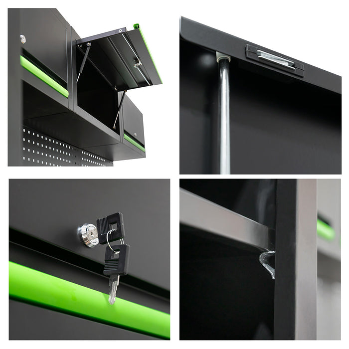 CONJUNTO MUEBLE TALLER MODULABLE + SET DE HERRAMIENTAS