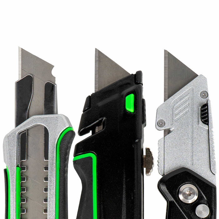 SET OF 3 PROFESSIONAL UTILITY KNIVES