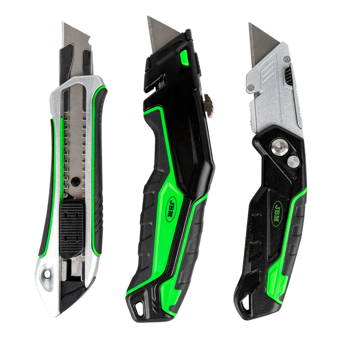 SET OF 3 PROFESSIONAL UTILITY KNIVES