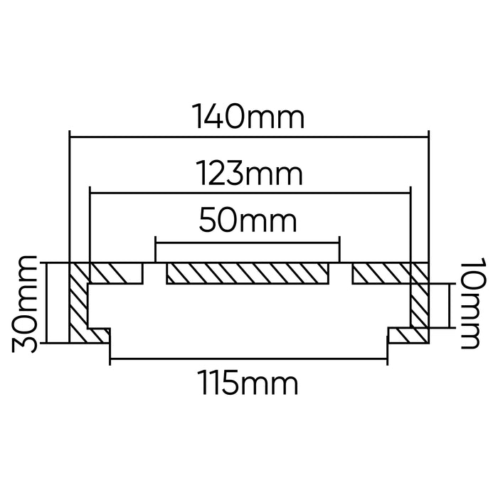 TACO DE GOMA PARA ELEVADOR TWIN BUSCH 140MM