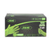 GUANTES VERDES DESECHABLES DE NITRILO T:XL 7,0MIL (100 UDS.) TEXTURA DIAMANTE