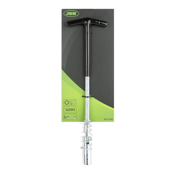 LLAVE ARTICULADA PARA BUJÍAS 14MM