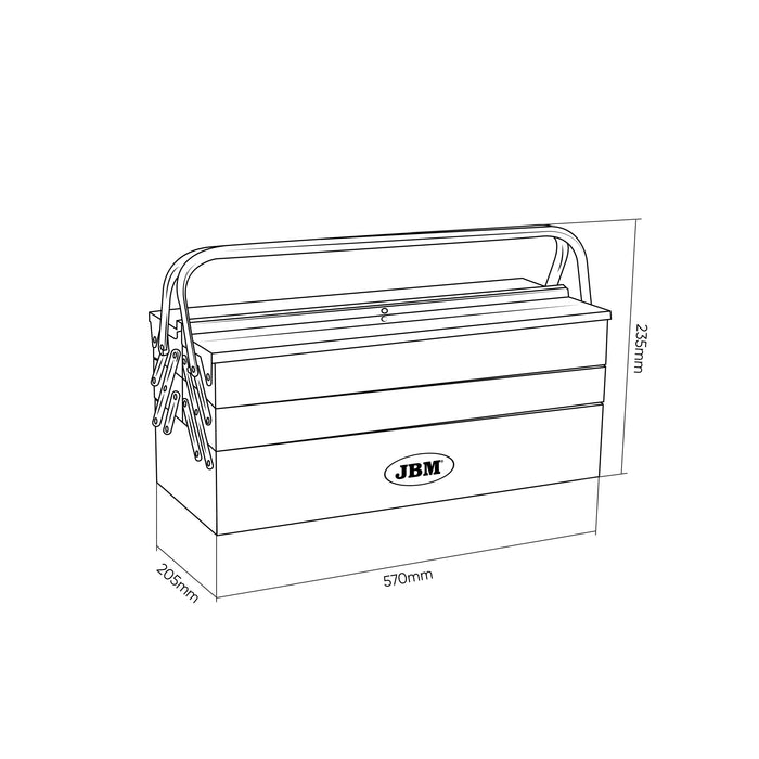 CAIXA PARA FERRAMENTAS 53CM