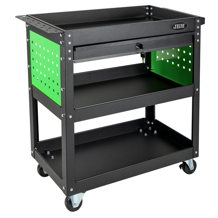 CART WITH 3 TRAYS 1 DRAWER