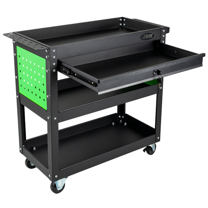CART WITH 3 TRAYS 1 DRAWER