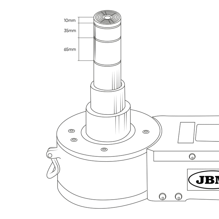 TELESCOPIC AIR-HYDRAULIC JACK 15/25/40T