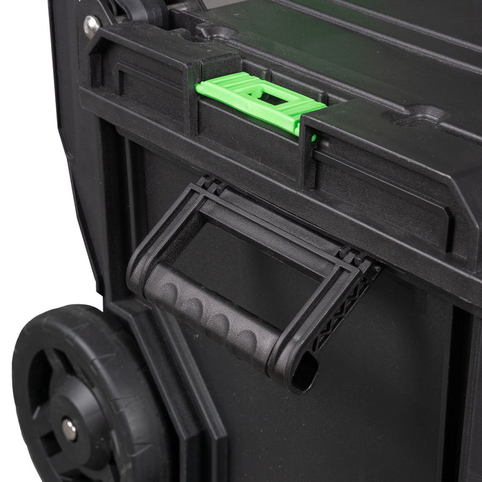 CAJA PARA HERRAMIENTAS APILABLE CON RUEDAS (85L)