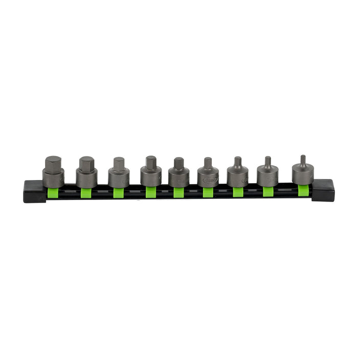 9-PIECE 3/8" DRIVE SHORT ALLEN BIT SOCKET SET