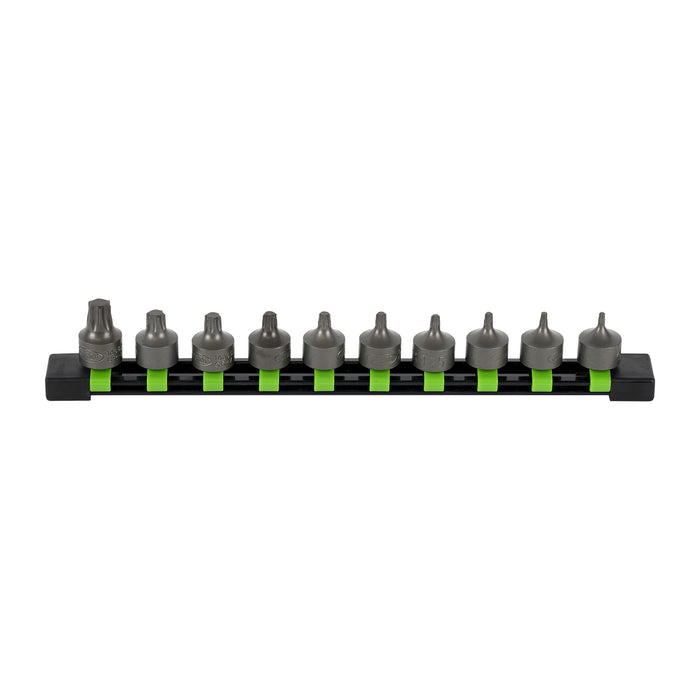 10-PIECE TORX BIT SOCKET SET 3/8" DRIVE