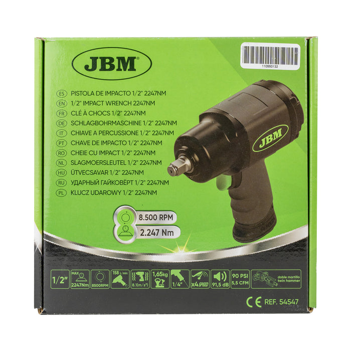 PISTOLA DE IMPACTO MINI 1/2" 2247NM