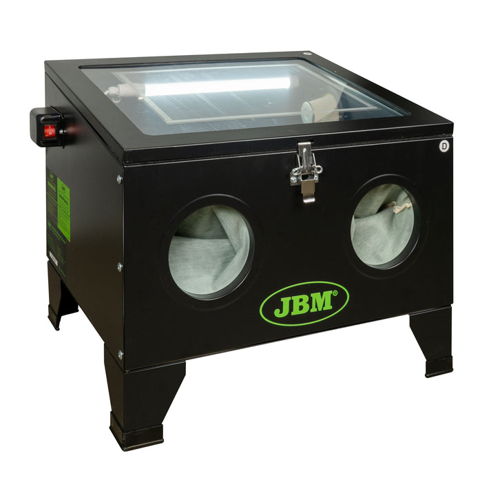 LIMPIADOR DE PIEZAS ULTRASÓNICO 30L + MÁQUINA CHORREADORA DE ARENA 90L