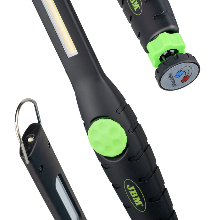 LÁMPARA LED ULTRAVIOLETA REGULABLE CON BASE IMANTADA ARTICULADA - 500LM