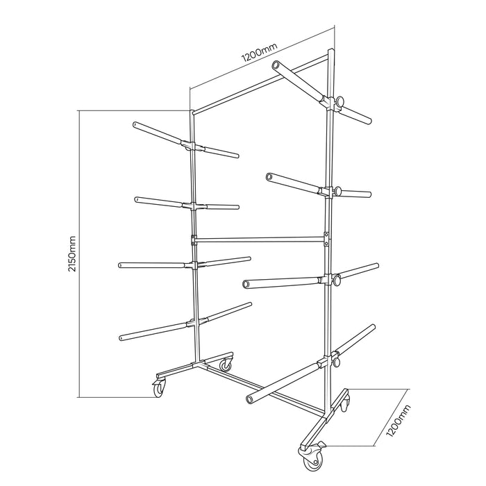 BUMPER STORAGE RACK