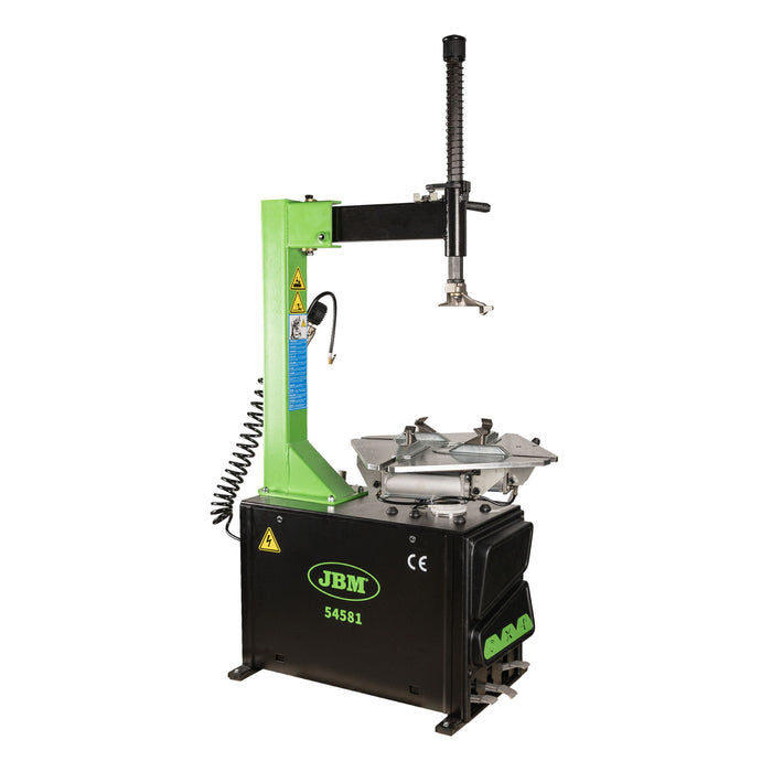 DESMONTADORA DE NEUMÁTICOS SEMIAUTOMÁTICA + EQUILIBRADORA DE RUEDAS DIGITAL