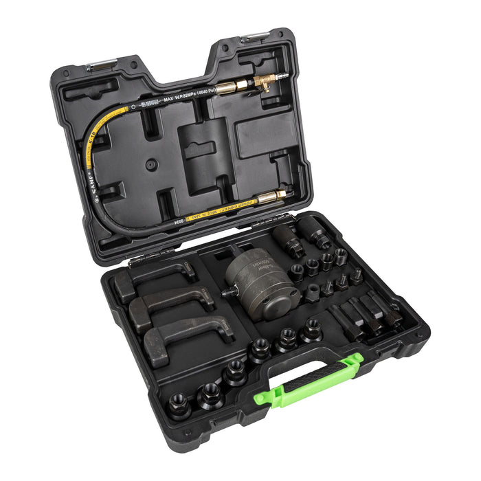 PACK 54587 EXTRACTEUR D'INJECTEURS PNEUMATIQUE + 51493 TESTEUR DE SYSTÈME D'INJECTION