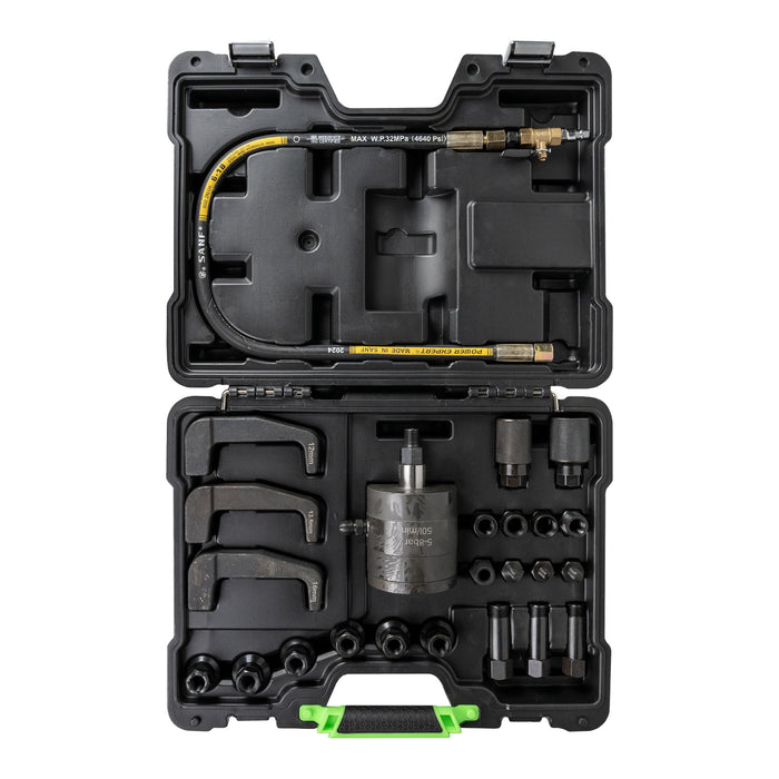 PACK 54587 EXTRACTEUR D'INJECTEURS PNEUMATIQUE + 51493 TESTEUR DE SYSTÈME D'INJECTION