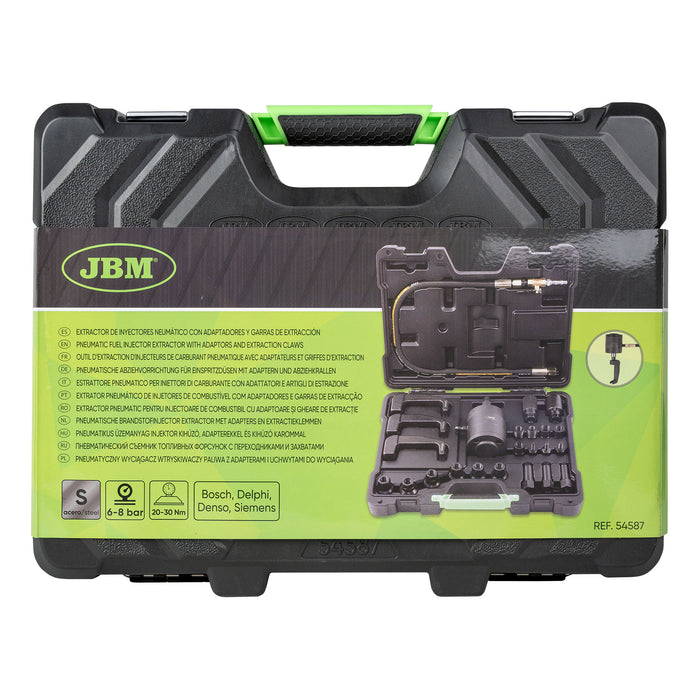 PACK 54587 EXTRACTEUR D'INJECTEURS PNEUMATIQUE + 51493 TESTEUR DE SYSTÈME D'INJECTION