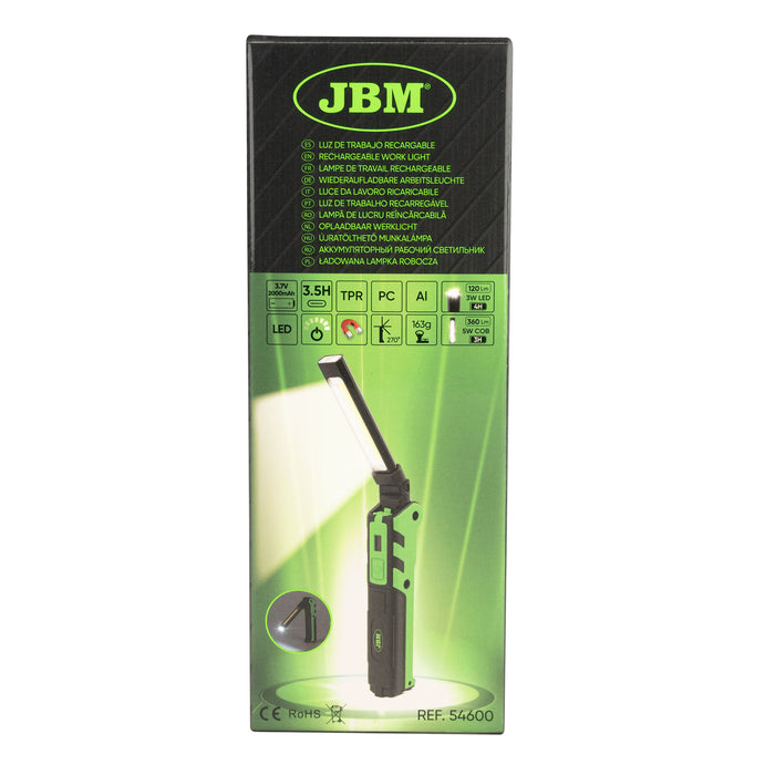 MINI LÁMPARA LED ARTICULADA IMANTADA - 360LM
