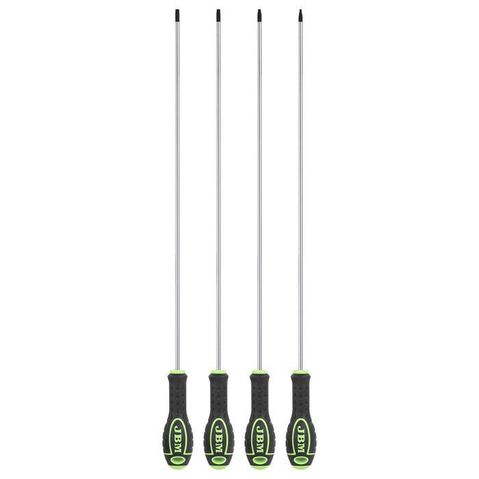SET DE 4 DESTORNILLADORES TORX EXTRALARGOS