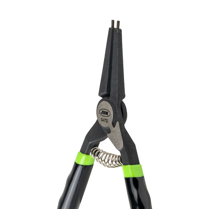 ALICATE SEEGER PARA EXTERIORES CON BOCA RECTA 7" 180MM