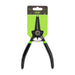 ALICATE SEEGER PARA EXTERIORES CON BOCA RECTA 7" 180MM