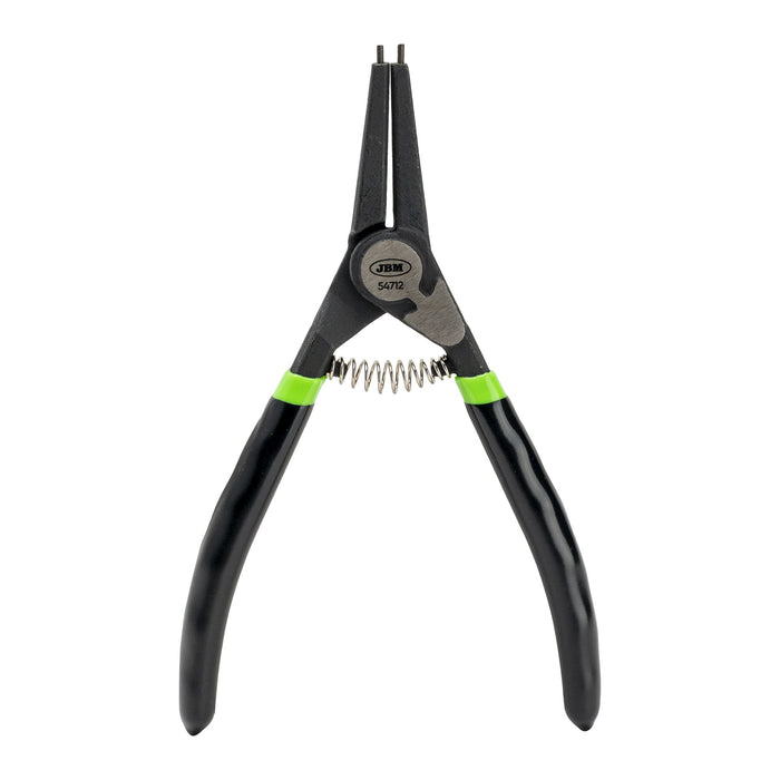 ALICATE SEEGER PARA EXTERIORES CON BOCA RECTA 7" 180MM