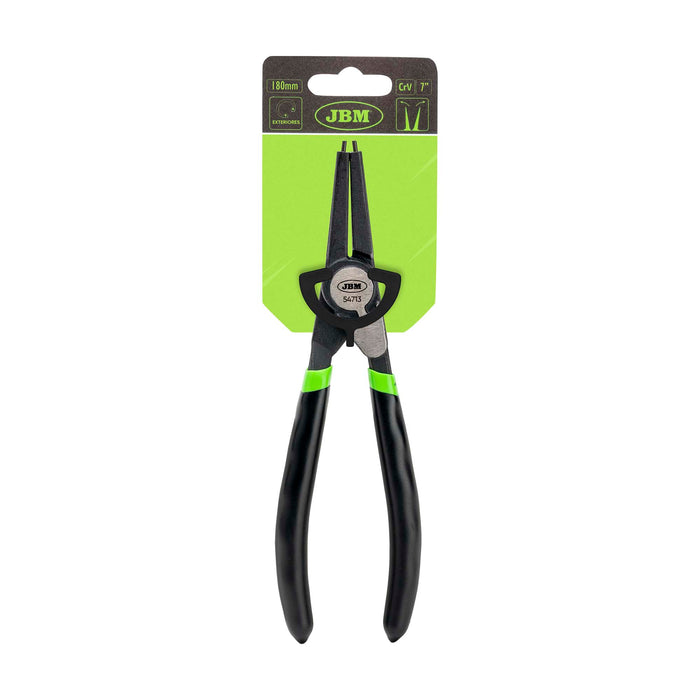 ALICATE SEEGER PARA INTERIORES CON BOCA RECTA 7" 180MM