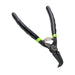 ALICATE SEEGER PARA EXTERIORES CON BOCA CURVA 7" 180MM
