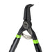 ALICATE SEEGER PARA EXTERIORES CON BOCA CURVA 7" 180MM