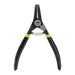 ALICATE SEEGER PARA EXTERIORES CON BOCA CURVA 7" 180MM