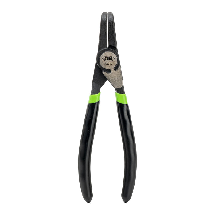 ALICATE SEEGER PARA INTERIORES CON BOCA CURVA 7" 180MM