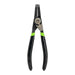 ALICATE SEEGER PARA INTERIORES CON BOCA CURVA 7" 180MM