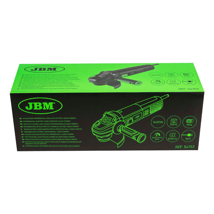 1400W ELECTRIC PROFESSIONAL ANGLE GRINDER (125MM)