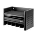 ESTANTE PARA ALMACENAMIENTO DE HERRAMIENTAS ELÉCTRICAS DE 3 NIVELES - NEGRO