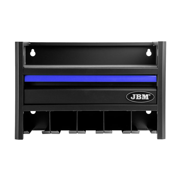 ESTANTE PARA ALMACENAMIENTO DE HERRAMIENTAS ELÉCTRICAS DE 3 NIVELES - AZUL