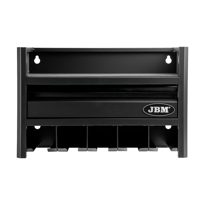ESTANTE PARA ALMACENAMIENTO DE HERRAMIENTAS ELÉCTRICAS DE 3 NIVELES - NEGRO