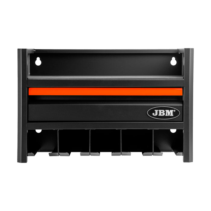 ÉTAGÈRE DE RANGEMENT POUR OUTILS ÉLECTRIQUES À 3 NIVEAUX - ORANGE