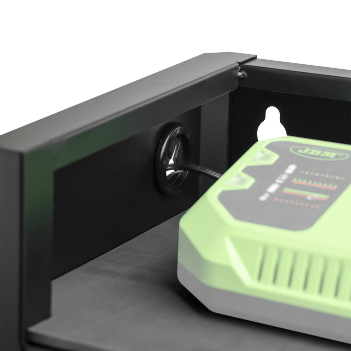 ESTANTE PARA ALMACENAMIENTO DE HERRAMIENTAS ELÉCTRICAS DE 3 NIVELES