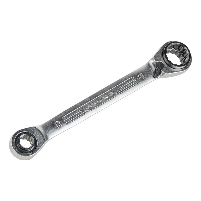 LLAVE CON TRINQUETE 4 EN 1 (13-17MM X 10-19MM)