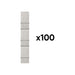 CAJA DE 100 CONTRAPESAS AUTOADHESIVAS DE ZINC - 45GR.